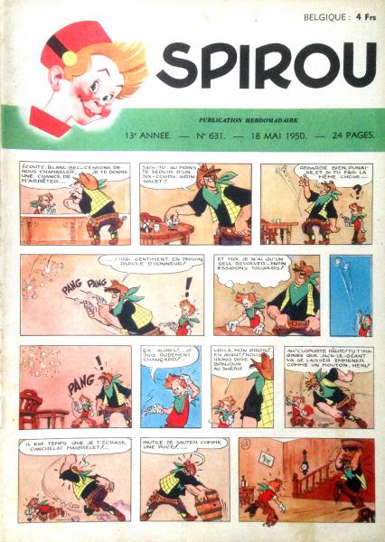 Spirou (journal) # 631 - 