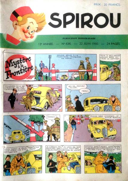 Spirou (journal) # 636 - 