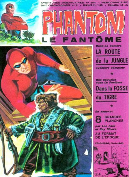 Le Fantôme # 394 - La Route de la jungle + supplément Pdd