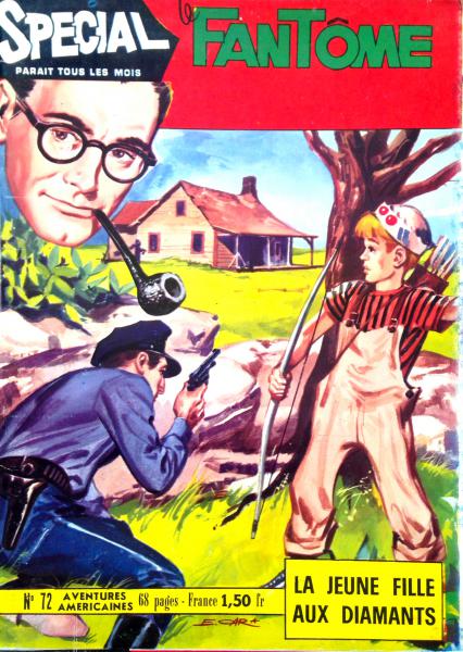 Le Fantôme spécial # 72 - La jeune fille aux diamants