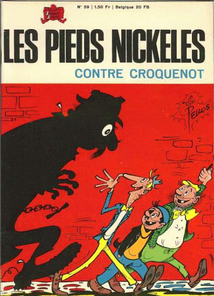 Les Pieds nickelés (série après-guerre) # 59 - Les Pieds nickelés contre Croquenot