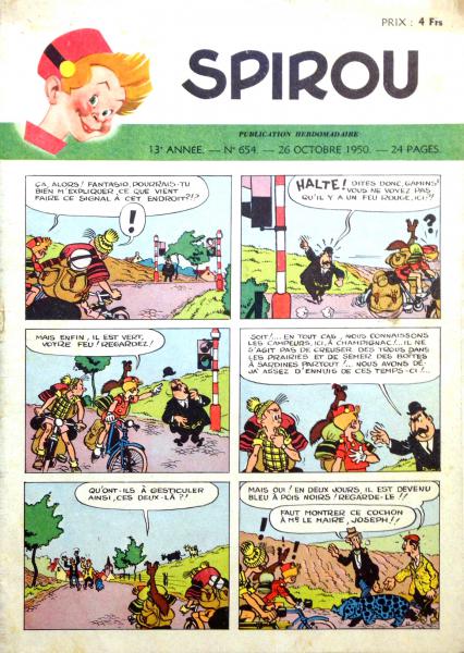 Spirou (journal) # 654 - 