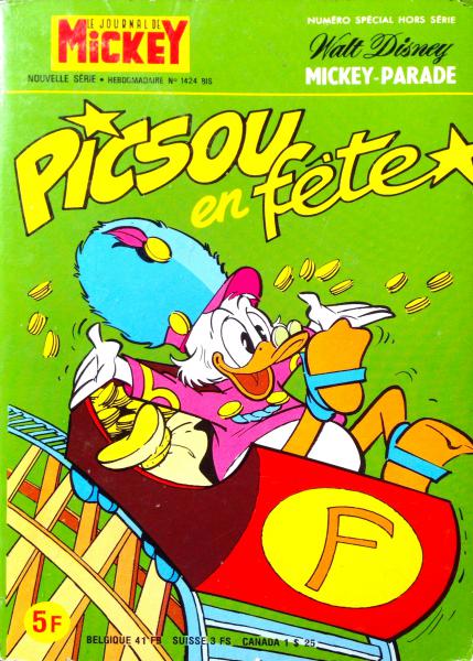 Mickey parade (mickey bis) # 1424 - Picsou en fête