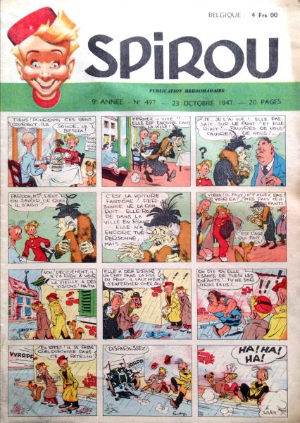 Spirou (journal) # 497 - 