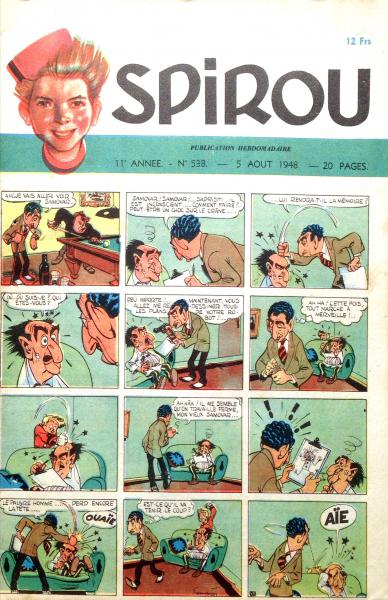 Spirou (journal) # 538 - 