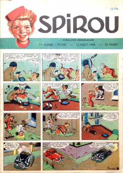 Spirou (journal) # 539 - 