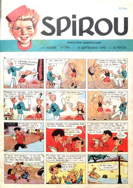 Spirou (journal) # 544 - 