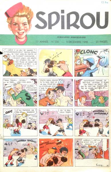 Spirou (journal) # 556 - 