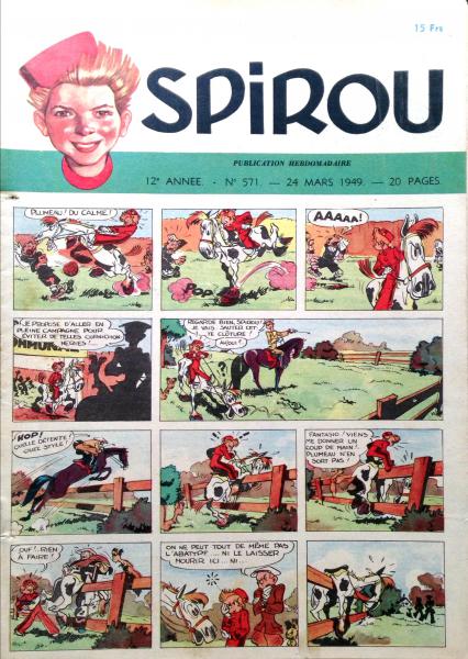 Spirou (journal) # 571 - 