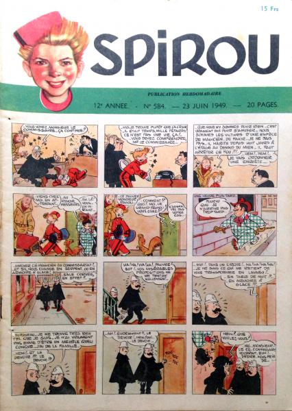 Spirou (journal) # 584 - 