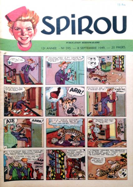 Spirou (journal) # 595 - 