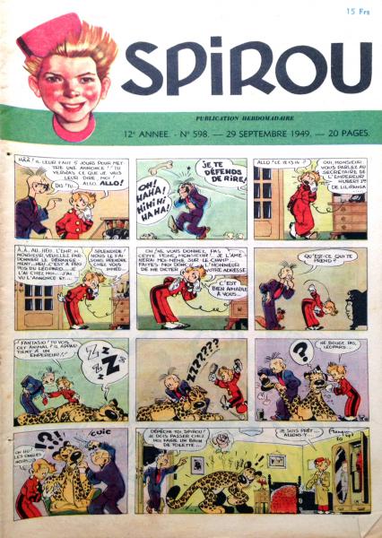 Spirou (journal) # 598 - 