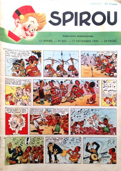 Spirou (journal) # 605 - 