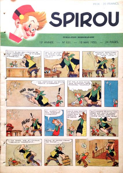 Spirou (journal) # 631 - 