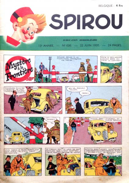 Spirou (journal) # 636 - 