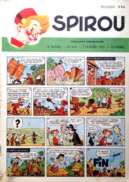 Spirou (journal) # 616 - 