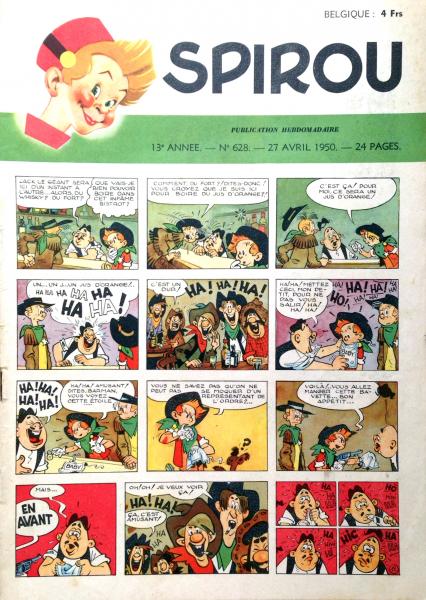 Spirou (journal) # 628 - 