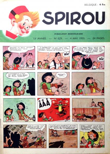 Spirou (journal) # 629 - 