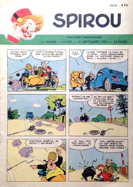 Spirou (journal) # 649 - 