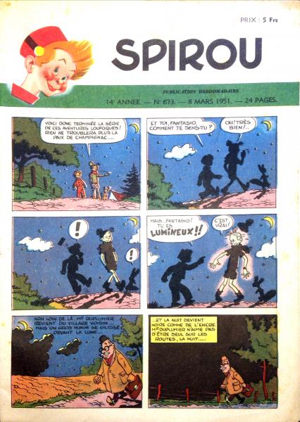 Spirou (journal) # 673 - 