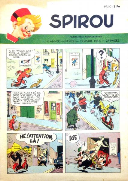 Spirou (journal) # 679 - 