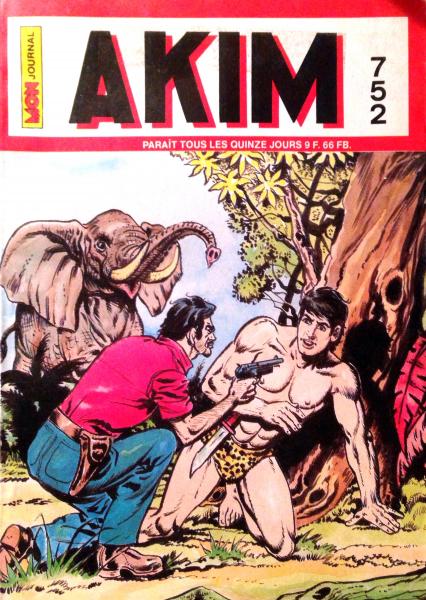Akim # 752 - La prisonnière dans l'île