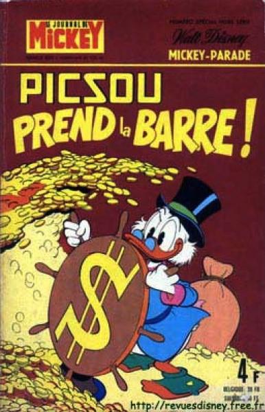 Mickey parade (mickey bis) # 1225 - Picsou prend la barre !