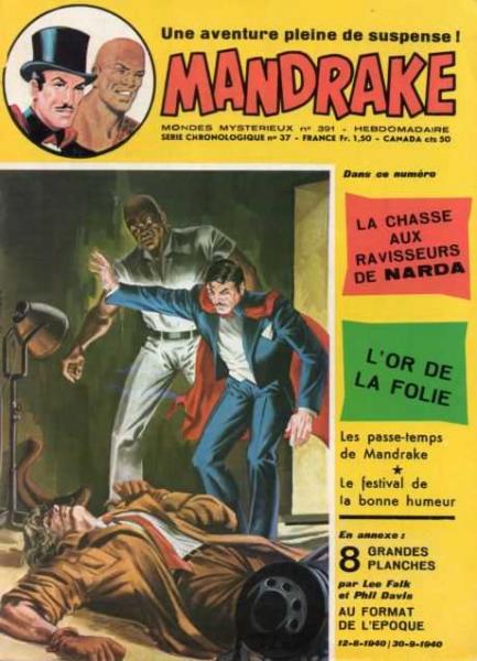 Mandrake # 391 - La chasse aux ravisseurs de Narda