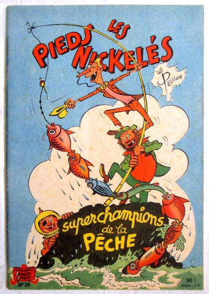 Les Pieds nickelés (série après-guerre) # 39 - Les P.N. superchampions de la pêche