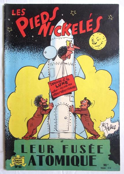 Les Pieds nickelés (série après-guerre) # 40 - Les P.N. et leur fusée atomique