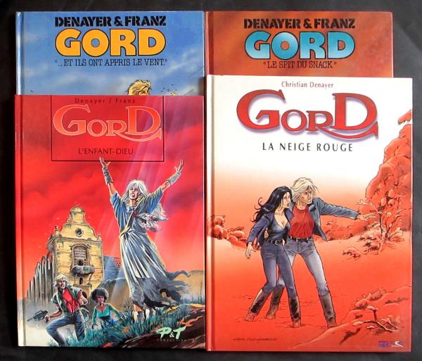 Gord # 0 - 1ère Série complète 4 tomes EO