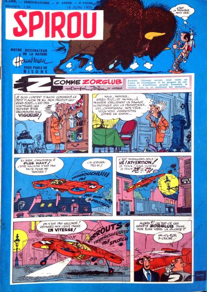 Spirou (journal) # 1105 - 