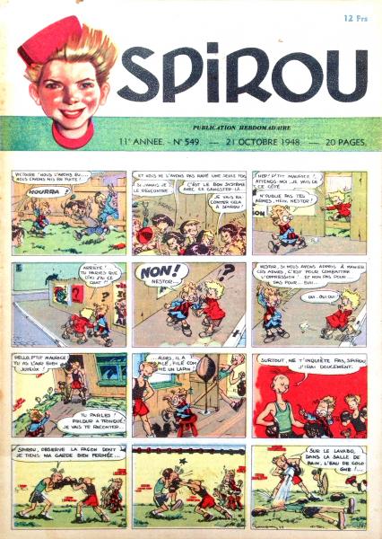 Spirou (journal) # 549 - 