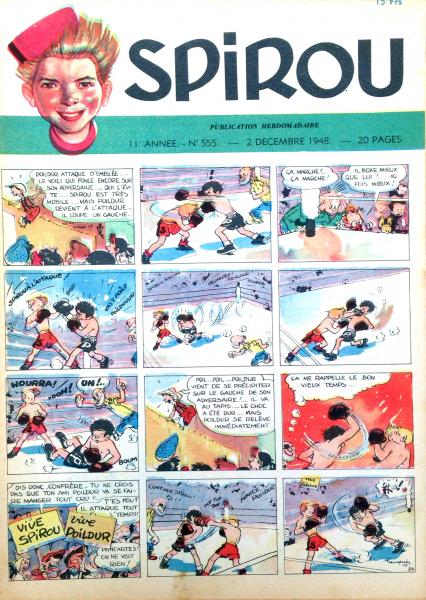 Spirou (journal) # 555 - 