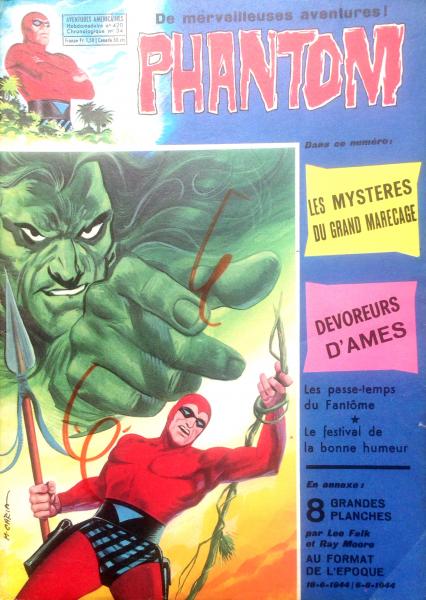 Le Fantôme # 420 - Les mystères du grand marécage