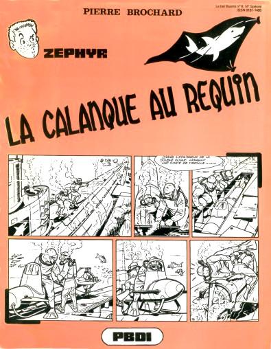Zéphyr # 6 - La Calanque au requin - TL 500 ex.