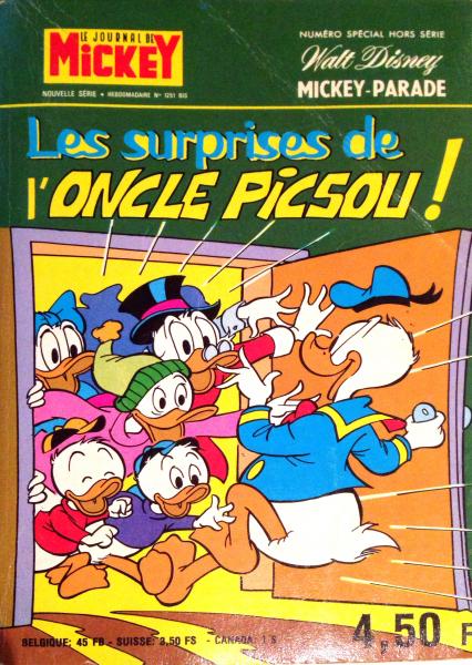 Mickey parade (mickey bis) # 1251 - Les surprises de l'Oncle Picsou !