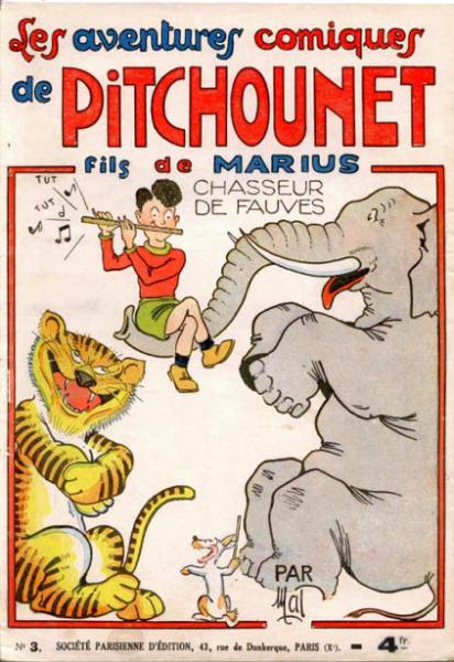 Pitchounet (les aventures comiques de) # 3 - Pitchounet Chasseur de fauves