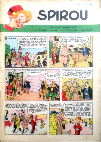 Spirou (journal) # 683 - 