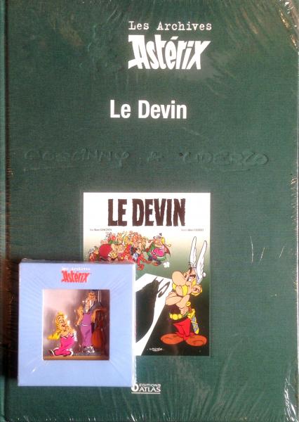 Astérix (Atlas - les archives) # 20 - Le Devin + figurine