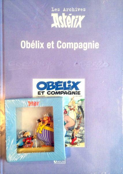Astérix (Atlas - les archives) # 23 - Obélix et Compagnie + figurine