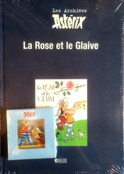 Astérix (Atlas - les archives) # 28 - Le Rose et le Glaive + figurine