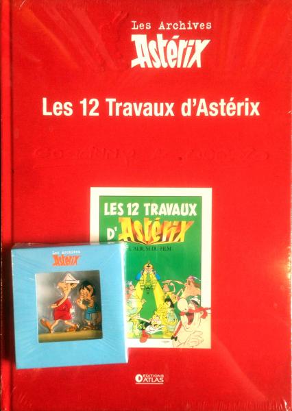 Astérix (Atlas - les archives) # 37 - Les 12 travaux d'Astérix + figurine