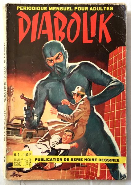 Diabolik (1ère série) # 2 - Échec aux gangs