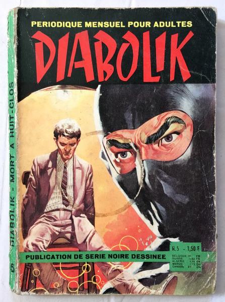 Diabolik (1ère série) # 5 - Mort à huit-clos
