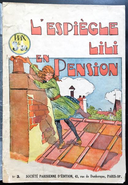 L'Espiègle Lili (3ème série avant-guerre) # 3 - Lili en pension