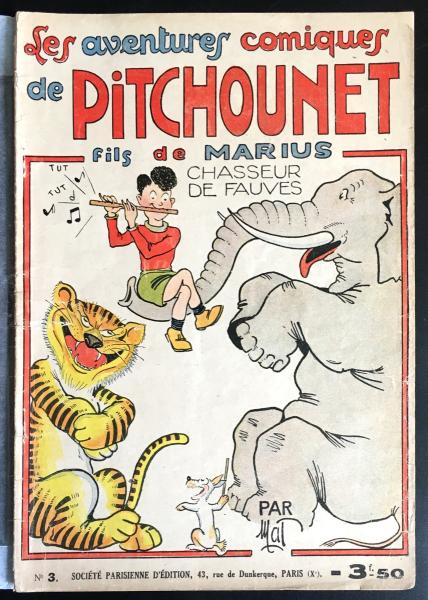 Pitchounet (les aventures comiques de) # 3 - Pitchounet Chasseur de fauves