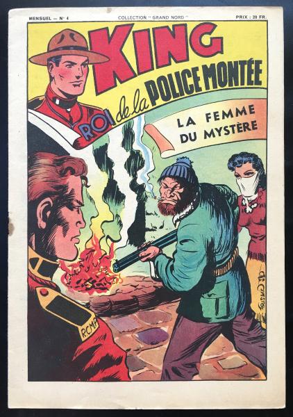 King roi de la police montée # 4 - La Femme du mystère