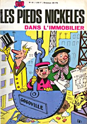 Les Pieds nickelés (série après-guerre) # 61 - Les P.N. dans l'immobilier