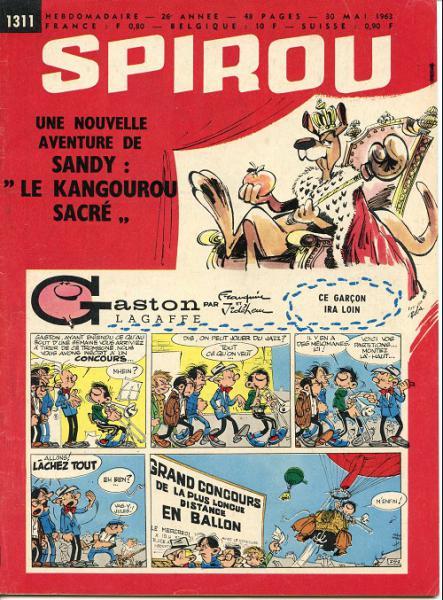 Spirou (journal) # 1311 - Avec mini récit 168 - rendez-vous dans l'espace (1).